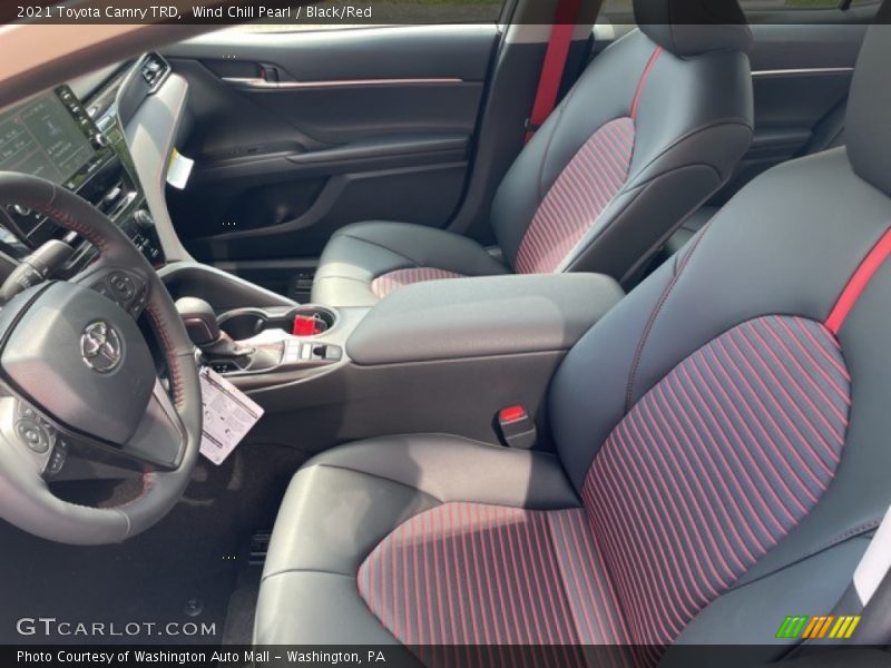 Front Seat of 2021 Camry TRD