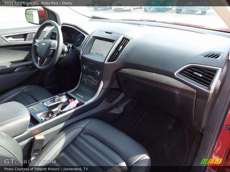Ruby Red / Ebony 2019 Ford Edge SEL