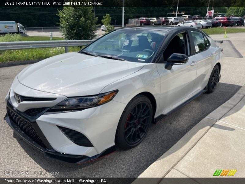 Front 3/4 View of 2021 Camry TRD