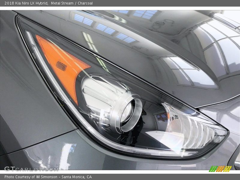 Metal Stream / Charcoal 2018 Kia Niro LX Hybrid