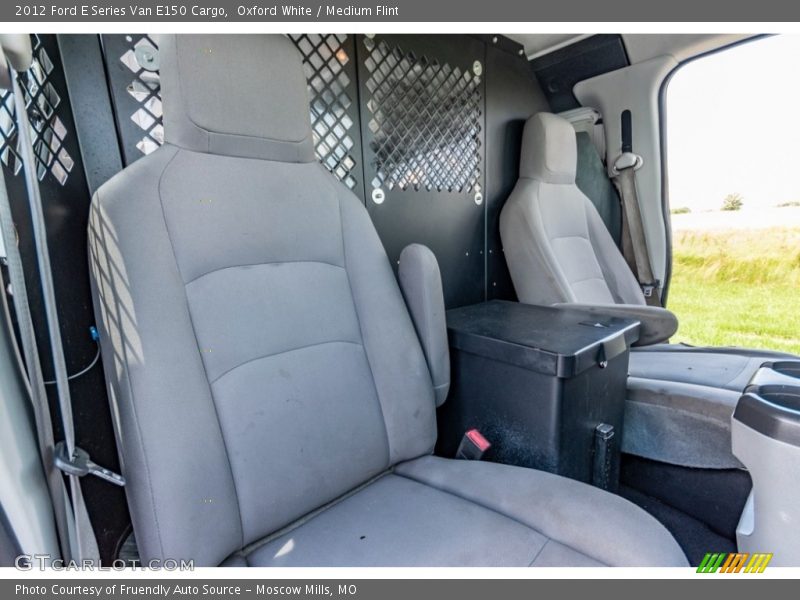 Oxford White / Medium Flint 2012 Ford E Series Van E150 Cargo