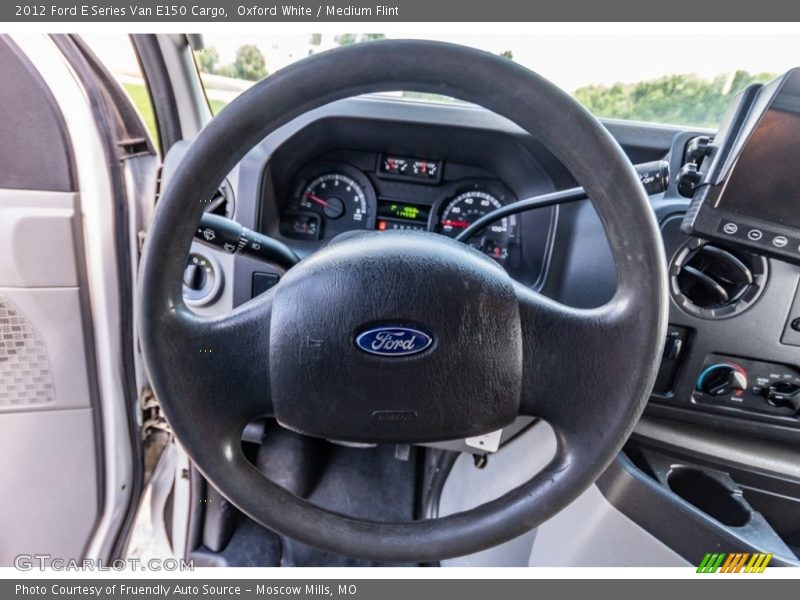Oxford White / Medium Flint 2012 Ford E Series Van E150 Cargo