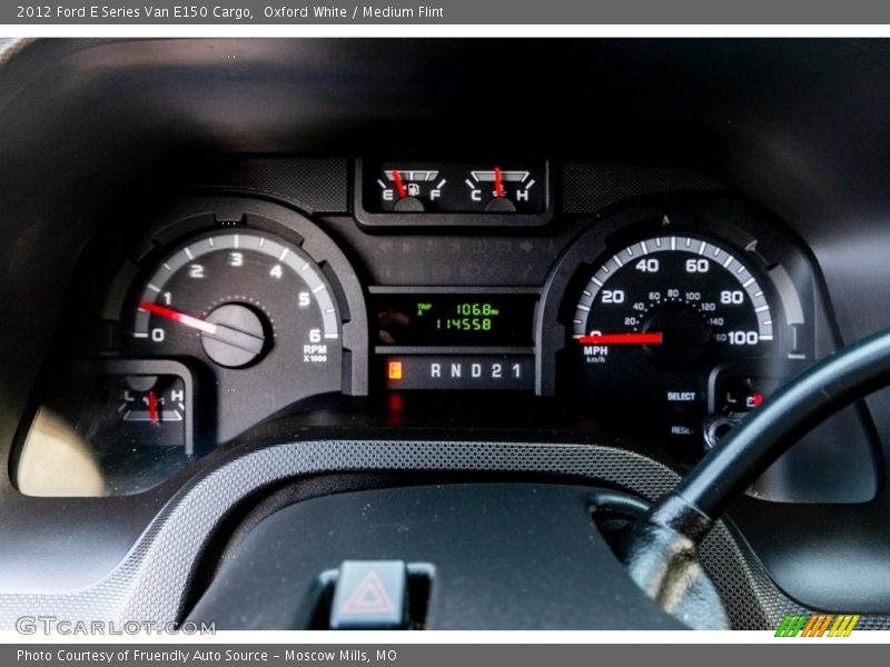 Oxford White / Medium Flint 2012 Ford E Series Van E150 Cargo