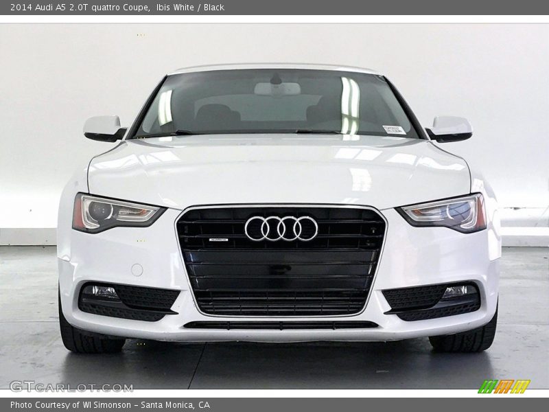 Ibis White / Black 2014 Audi A5 2.0T quattro Coupe