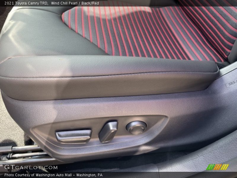 Front Seat of 2021 Camry TRD