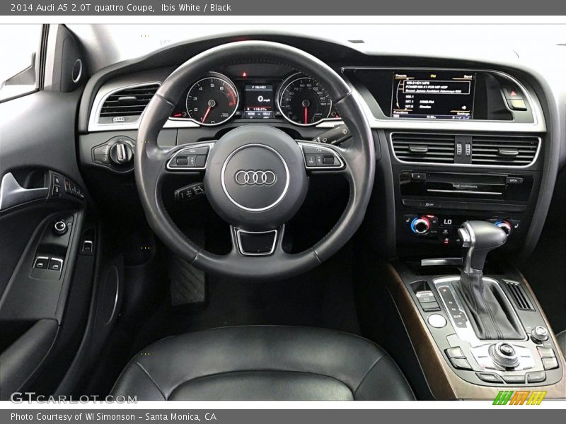 Ibis White / Black 2014 Audi A5 2.0T quattro Coupe