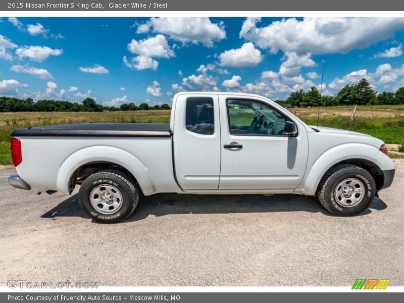  2015 Frontier S King Cab Glacier White