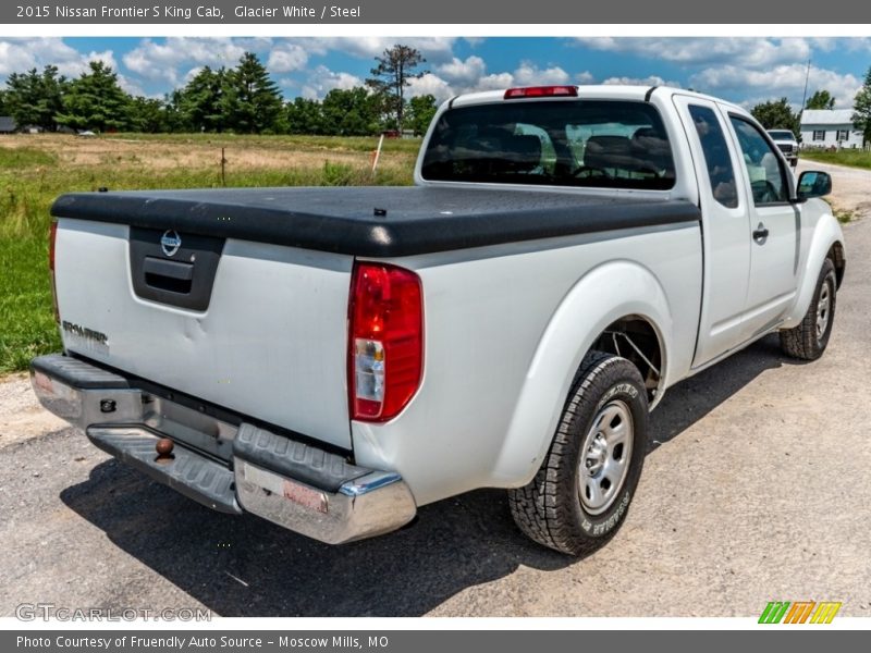  2015 Frontier S King Cab Glacier White