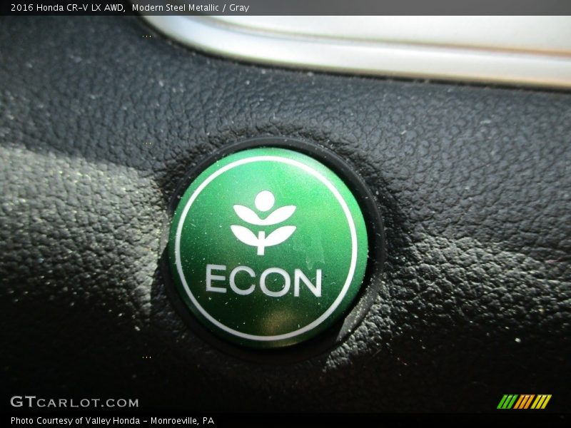 Modern Steel Metallic / Gray 2016 Honda CR-V LX AWD