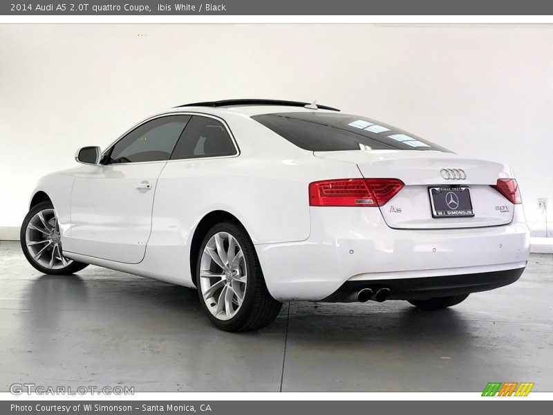 Ibis White / Black 2014 Audi A5 2.0T quattro Coupe