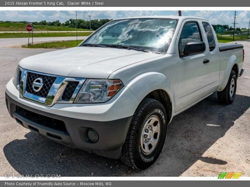  2015 Frontier S King Cab Glacier White