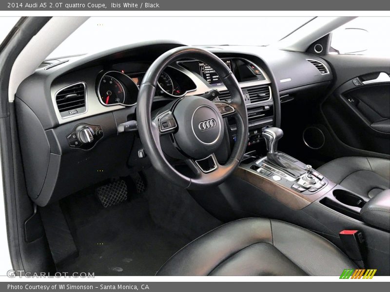 Ibis White / Black 2014 Audi A5 2.0T quattro Coupe