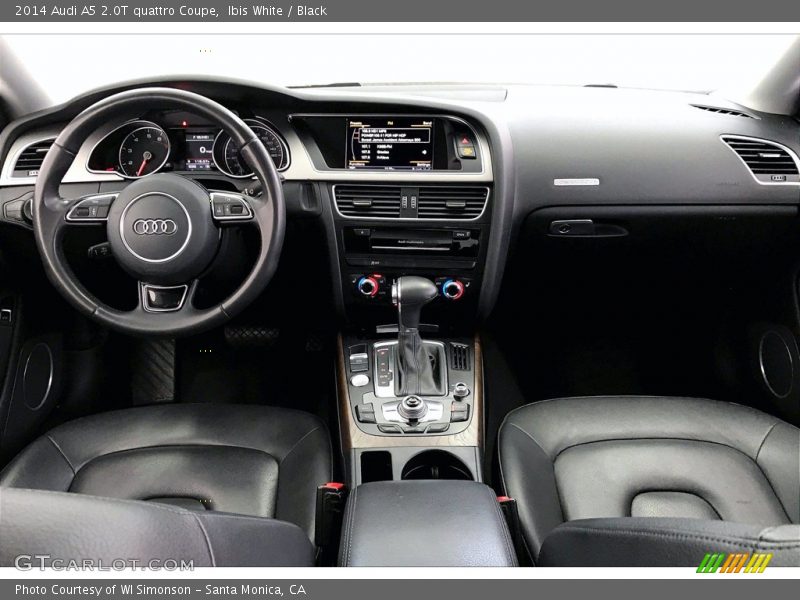 Ibis White / Black 2014 Audi A5 2.0T quattro Coupe