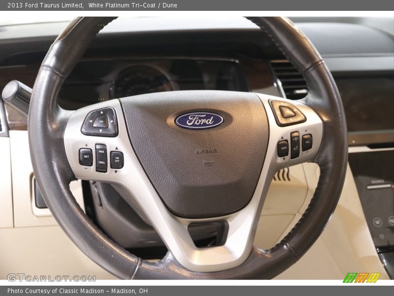 White Platinum Tri-Coat / Dune 2013 Ford Taurus Limited