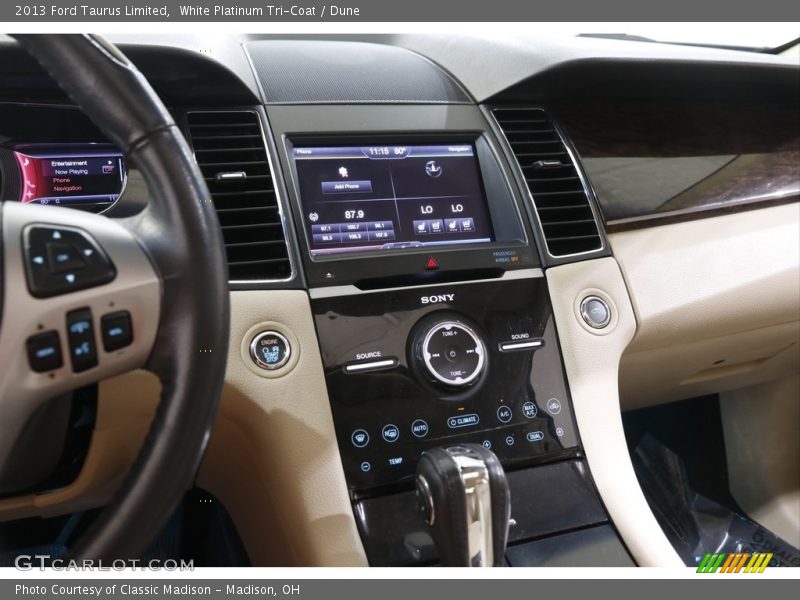 White Platinum Tri-Coat / Dune 2013 Ford Taurus Limited