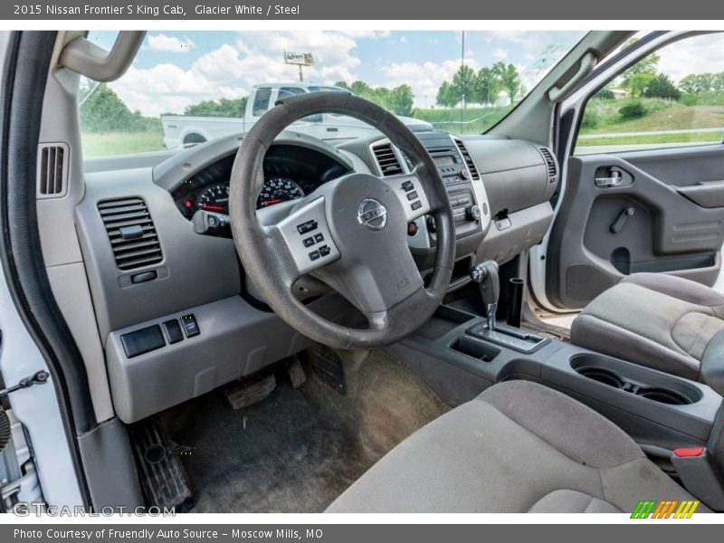 Dashboard of 2015 Frontier S King Cab