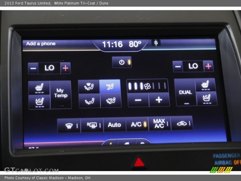 White Platinum Tri-Coat / Dune 2013 Ford Taurus Limited