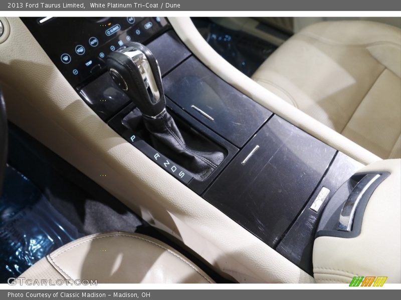 White Platinum Tri-Coat / Dune 2013 Ford Taurus Limited