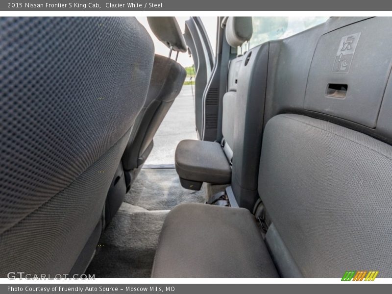 Glacier White / Steel 2015 Nissan Frontier S King Cab