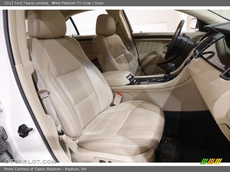 White Platinum Tri-Coat / Dune 2013 Ford Taurus Limited