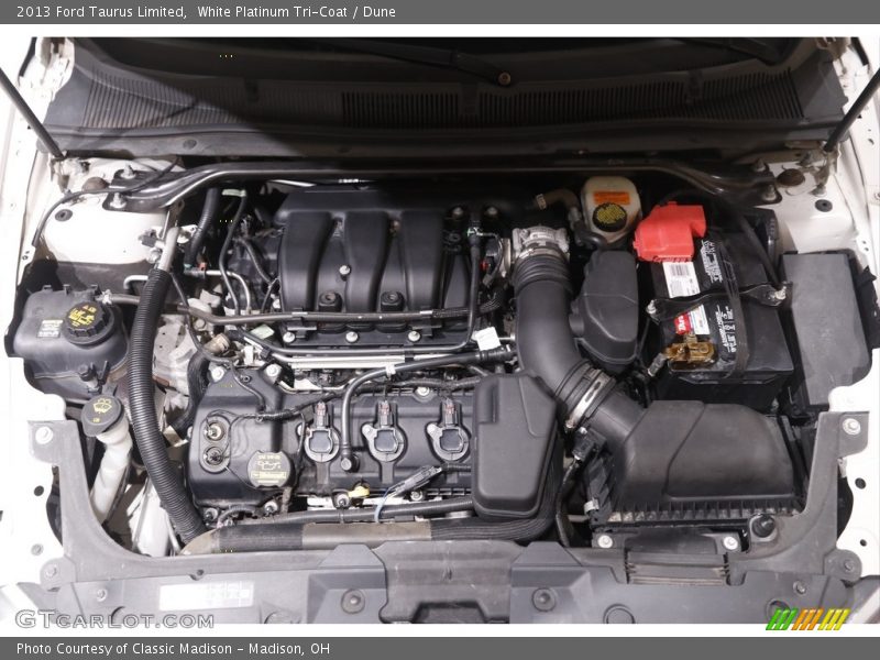White Platinum Tri-Coat / Dune 2013 Ford Taurus Limited