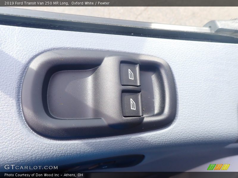 Oxford White / Pewter 2019 Ford Transit Van 250 MR Long