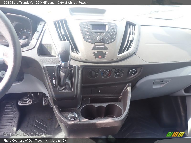 Oxford White / Pewter 2019 Ford Transit Van 250 MR Long