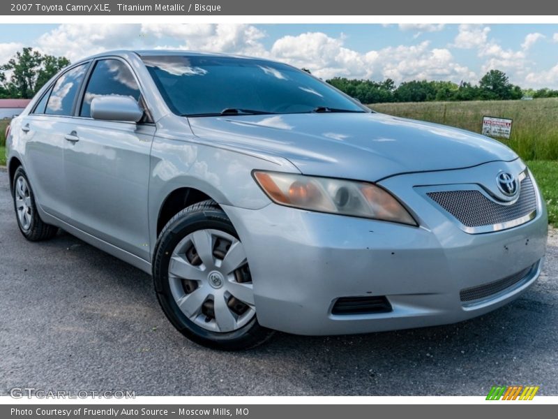 Titanium Metallic / Bisque 2007 Toyota Camry XLE
