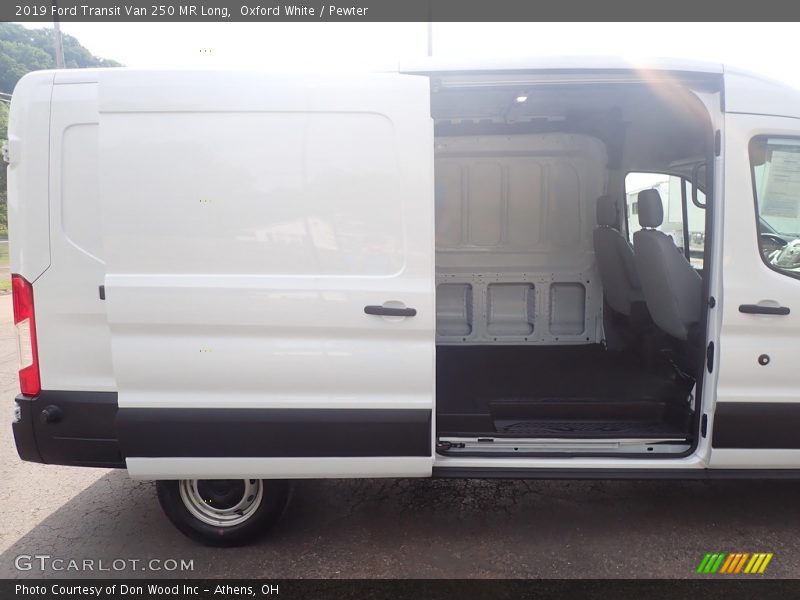 Oxford White / Pewter 2019 Ford Transit Van 250 MR Long