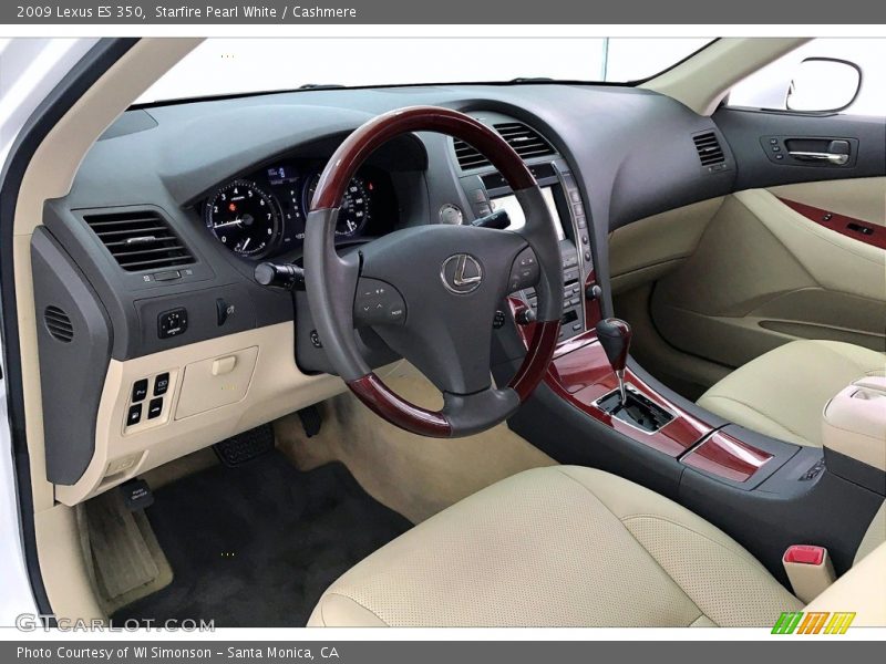 Starfire Pearl White / Cashmere 2009 Lexus ES 350