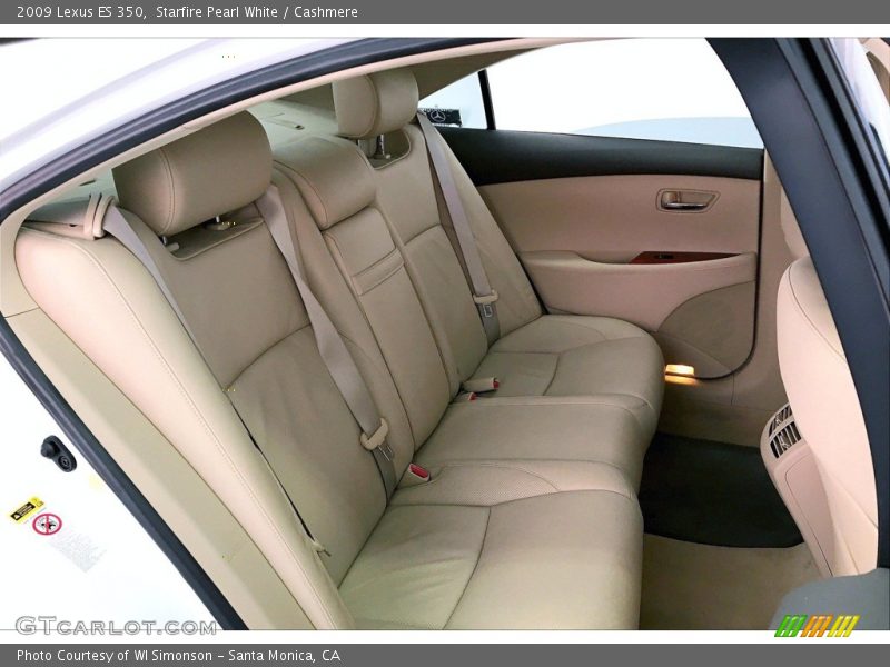 Starfire Pearl White / Cashmere 2009 Lexus ES 350