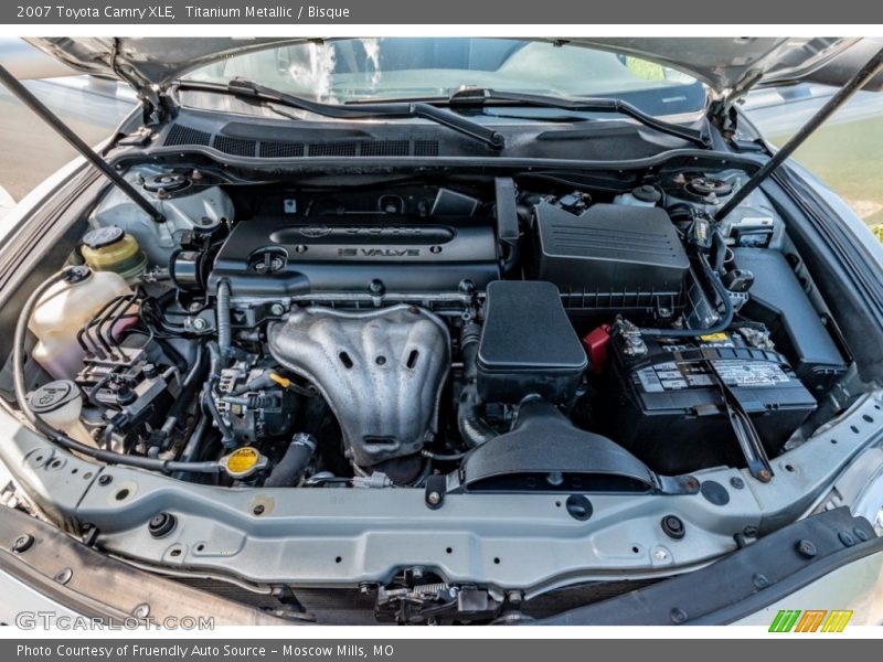 Titanium Metallic / Bisque 2007 Toyota Camry XLE