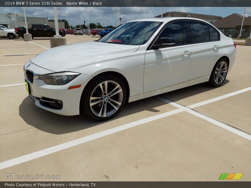 Alpine White / Black 2014 BMW 3 Series 328i Sedan