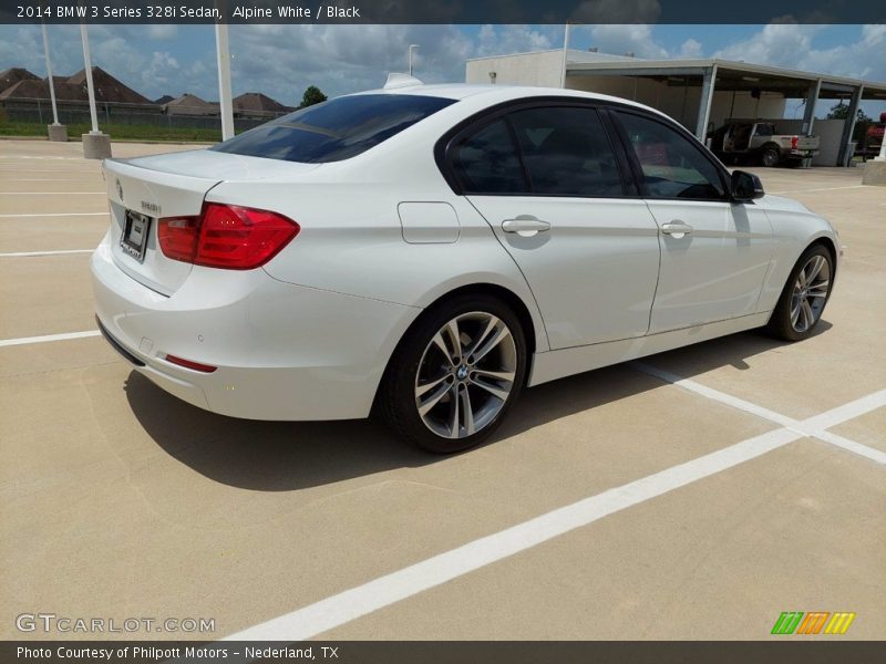 Alpine White / Black 2014 BMW 3 Series 328i Sedan