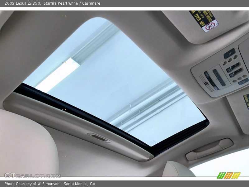 Starfire Pearl White / Cashmere 2009 Lexus ES 350