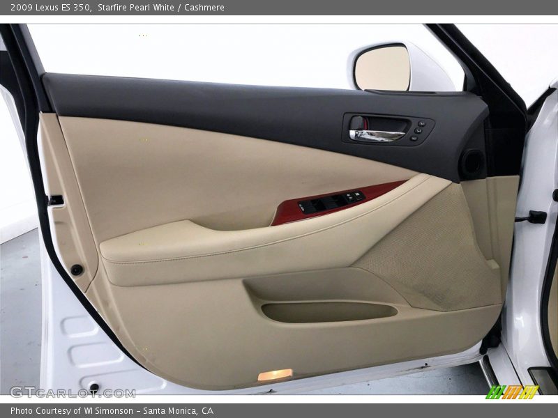 Starfire Pearl White / Cashmere 2009 Lexus ES 350