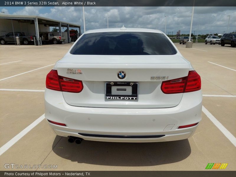 Alpine White / Black 2014 BMW 3 Series 328i Sedan