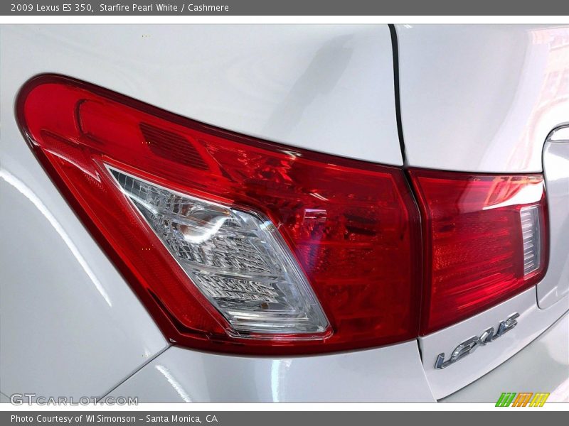 Starfire Pearl White / Cashmere 2009 Lexus ES 350