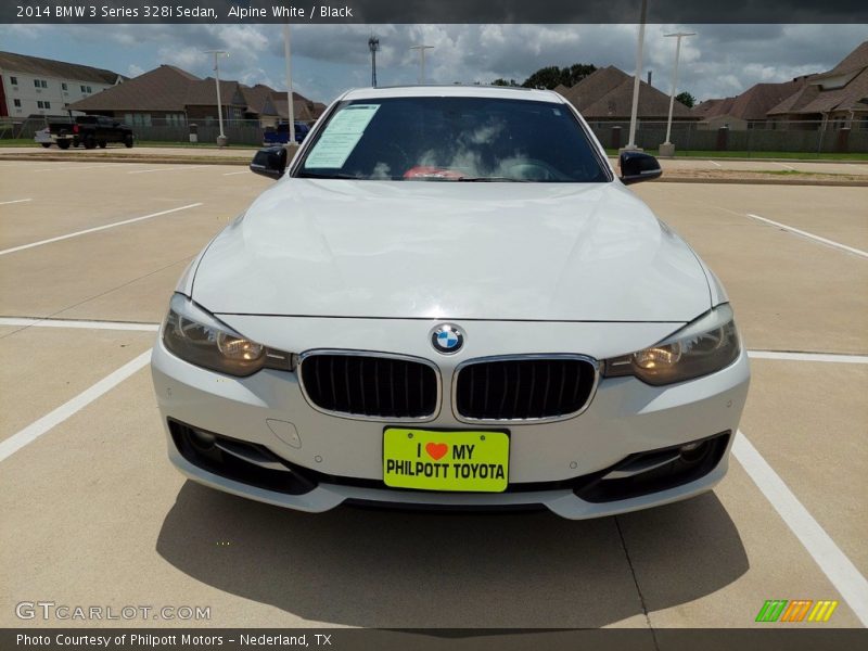 Alpine White / Black 2014 BMW 3 Series 328i Sedan