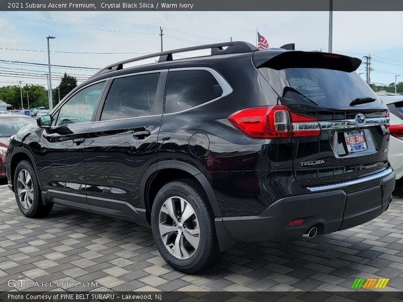 Crystal Black Silica / Warm Ivory 2021 Subaru Ascent Premium