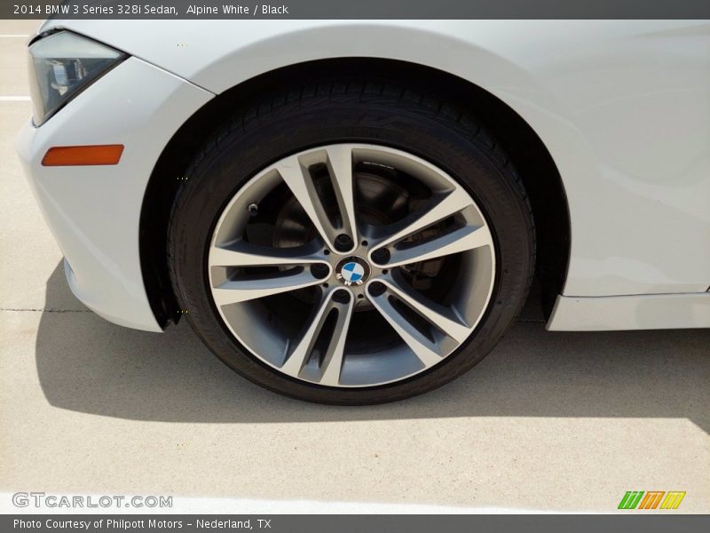 Alpine White / Black 2014 BMW 3 Series 328i Sedan