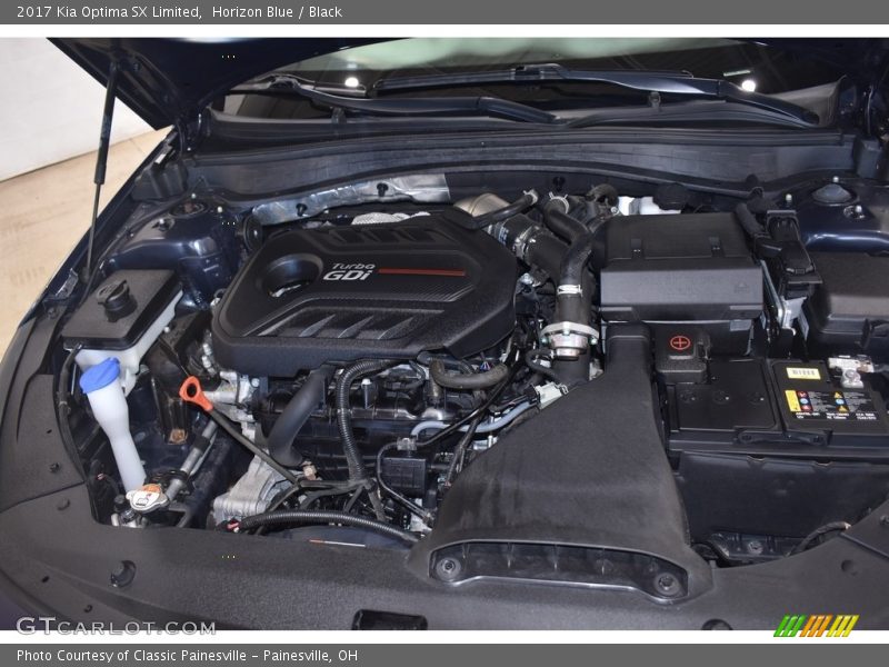  2017 Optima SX Limited Engine - 2.0 Liter Turbocharged DOHC 16-Valve CVVT 4 Cylinder