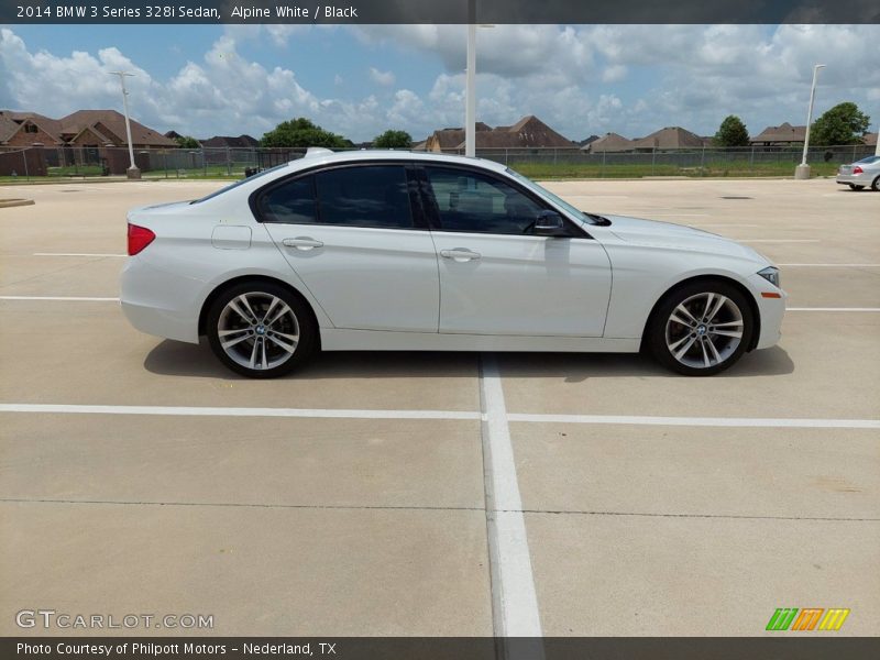 Alpine White / Black 2014 BMW 3 Series 328i Sedan