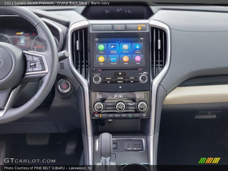 Controls of 2021 Ascent Premium