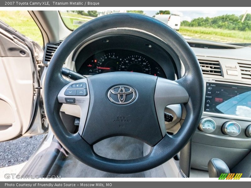 Titanium Metallic / Bisque 2007 Toyota Camry XLE