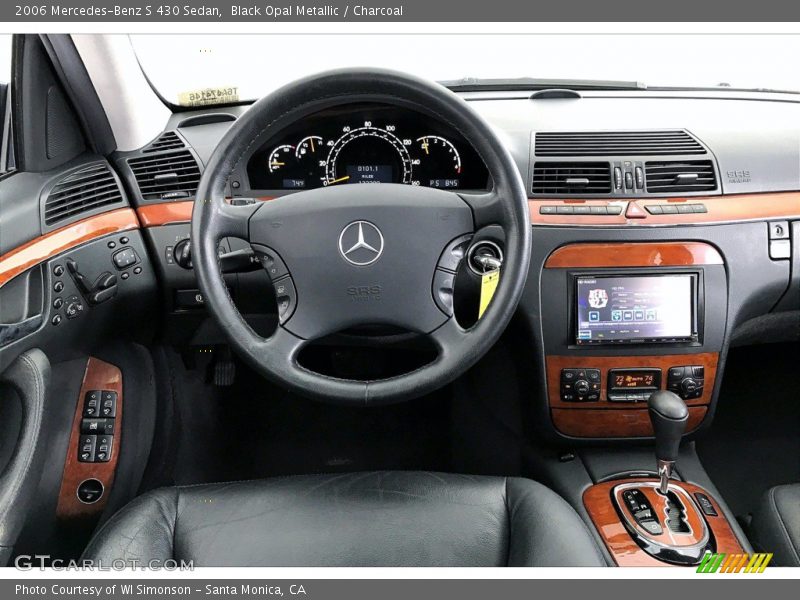 Black Opal Metallic / Charcoal 2006 Mercedes-Benz S 430 Sedan