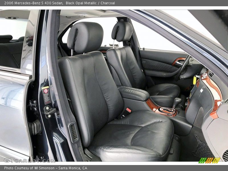 Black Opal Metallic / Charcoal 2006 Mercedes-Benz S 430 Sedan