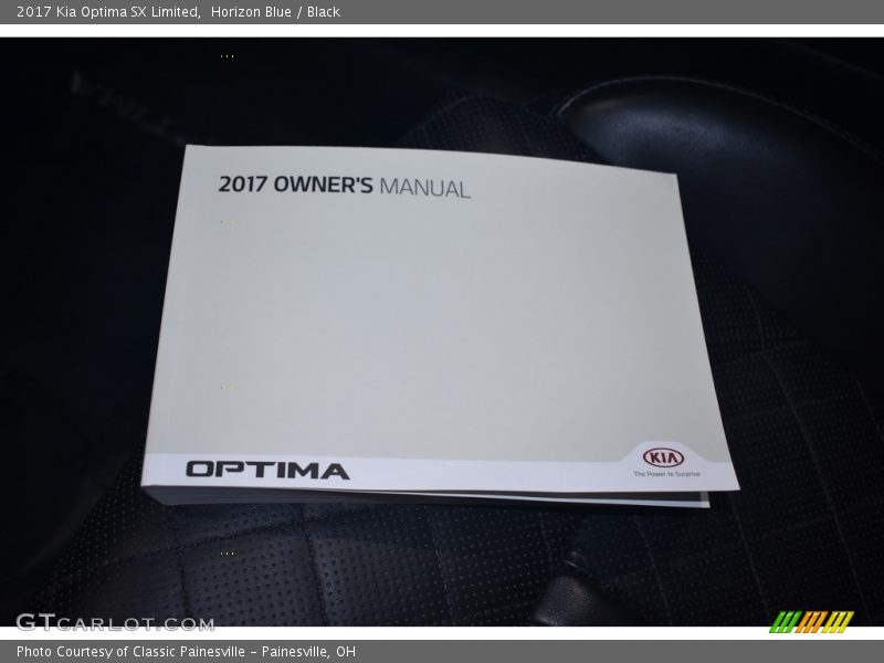 Books/Manuals of 2017 Optima SX Limited