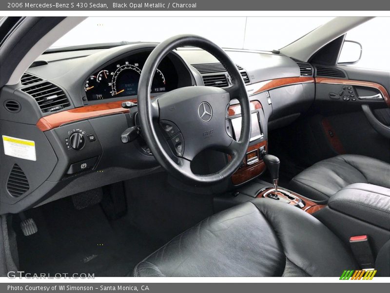 Black Opal Metallic / Charcoal 2006 Mercedes-Benz S 430 Sedan