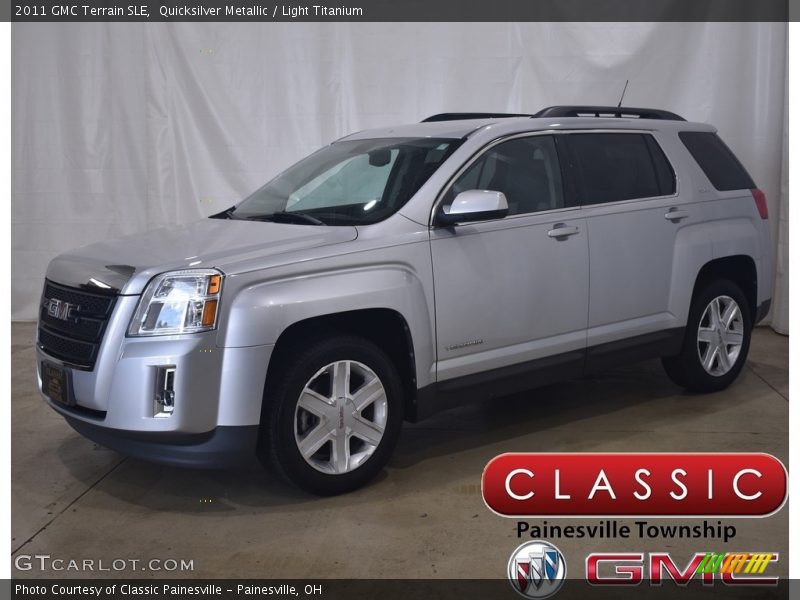 Quicksilver Metallic / Light Titanium 2011 GMC Terrain SLE